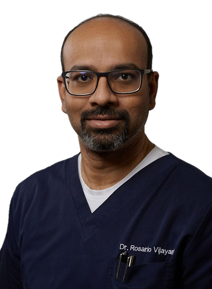 Dr. Rosario Susai Vijayaraj sebész szakorvos
